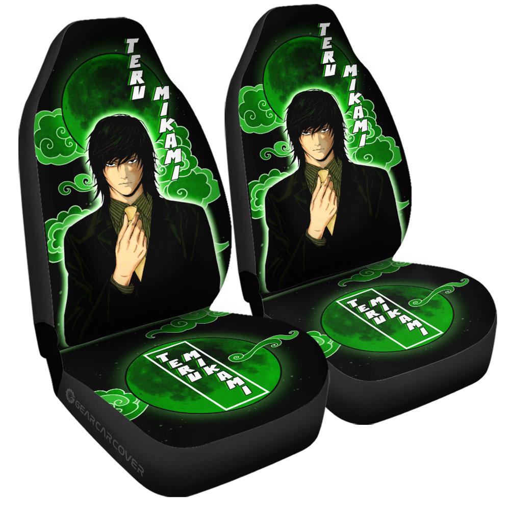 Teru Mikami Car Seat Covers Custom Death Note Car Accessories - Gearcarcover - 3