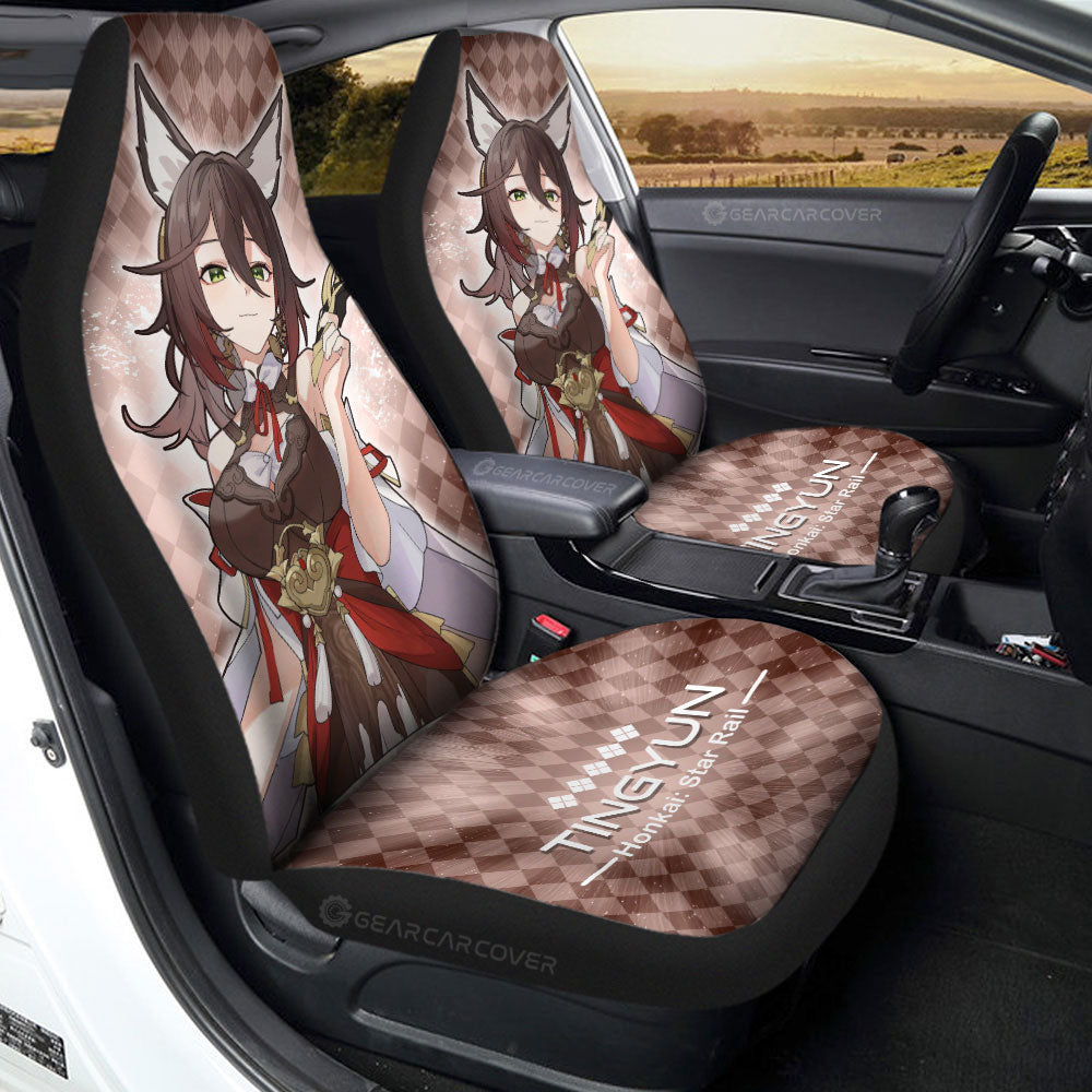 Tingyun Car Seat Covers Custom Honkai Star Rail Car Accessories - Gearcarcover - 2