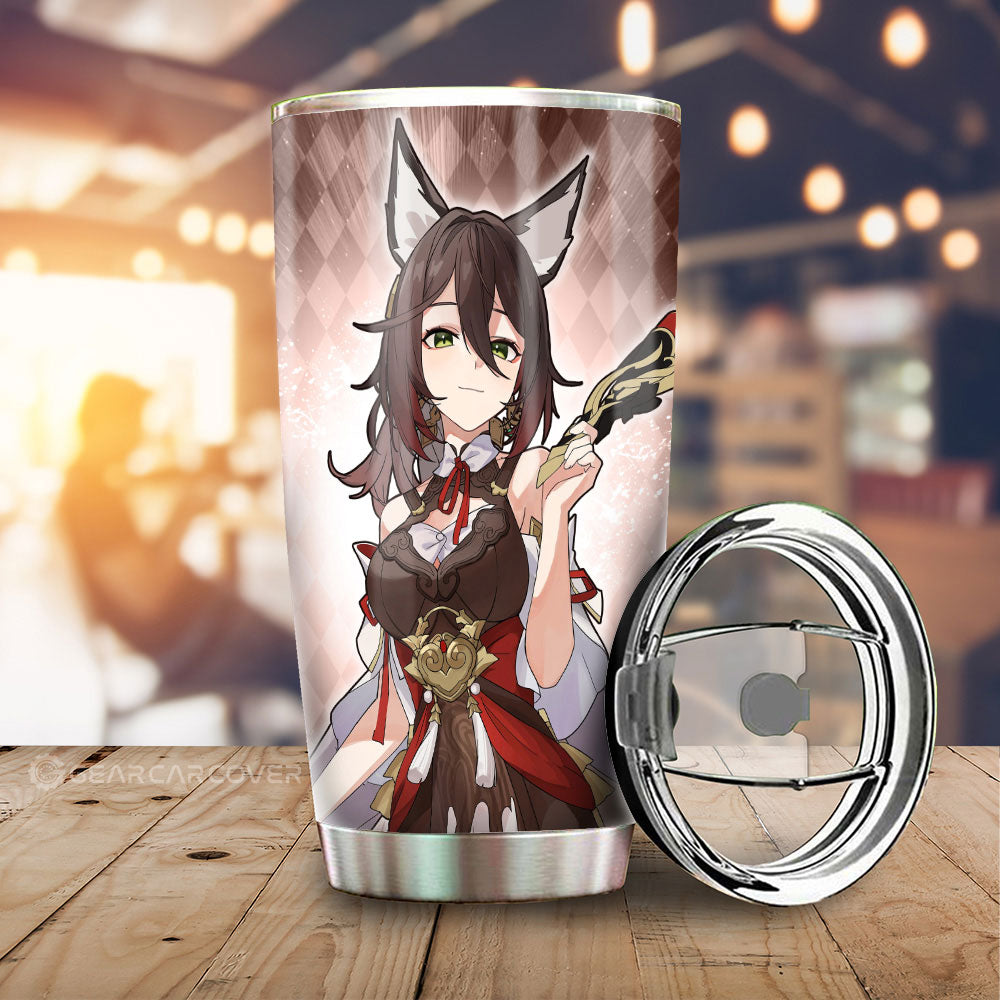 Tingyun Tumbler Cup Custom Honkai Star Rail Car Accessories - Gearcarcover - 2