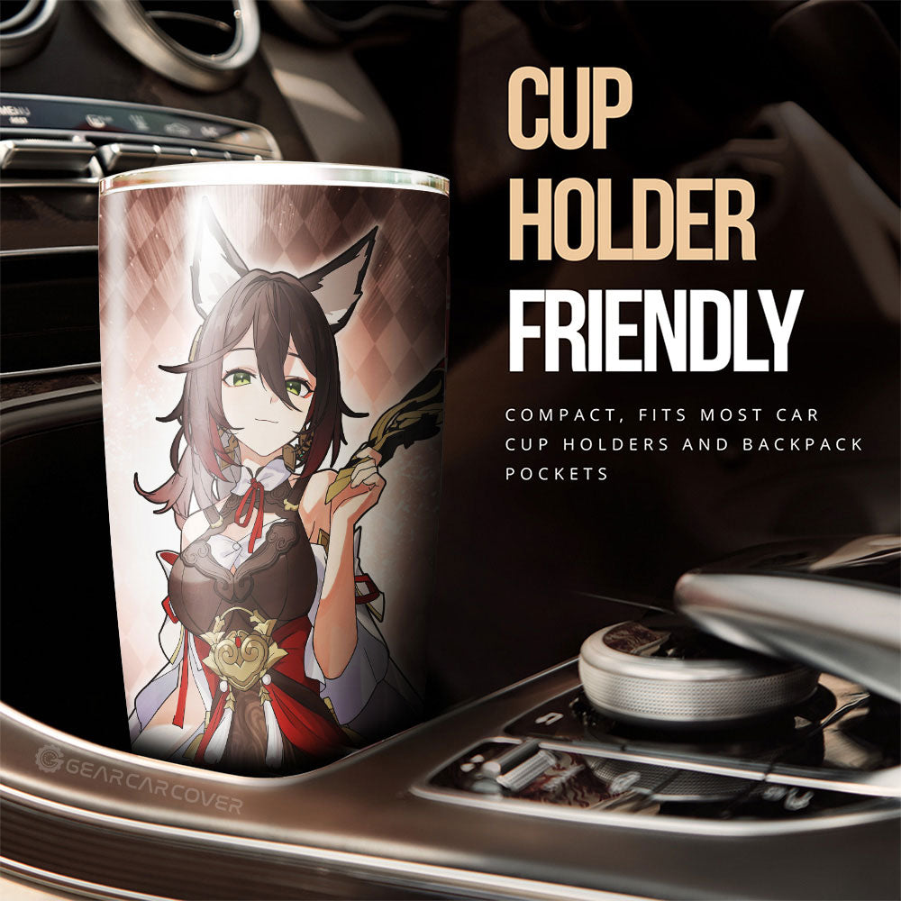 Tingyun Tumbler Cup Custom Honkai Star Rail Car Accessories - Gearcarcover - 3