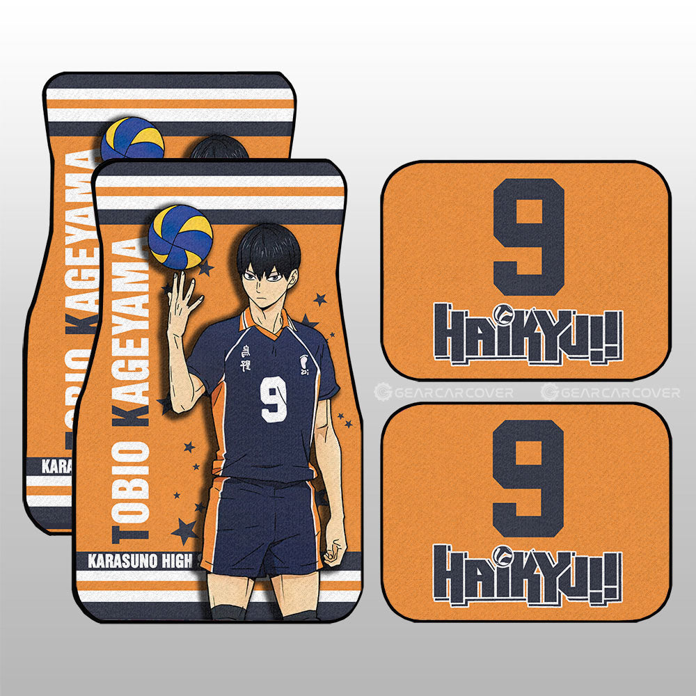 Tobio Kageyama Car Floor Mats Custom Car Accessories - Gearcarcover - 3