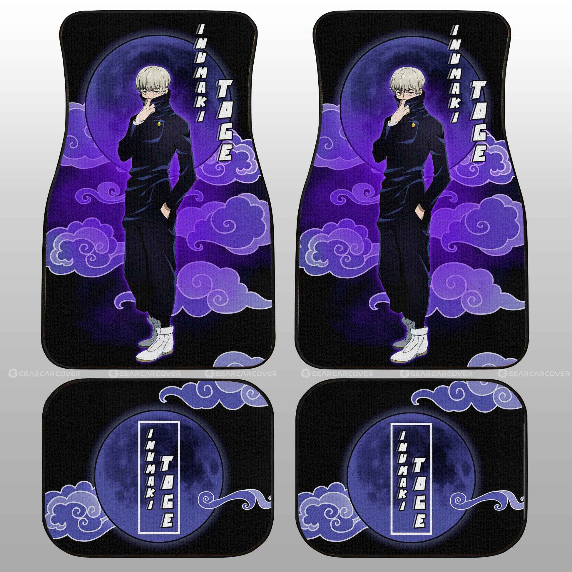 Toge Inumaki Car Floor Mats Custom Car Interior Accessories - Gearcarcover - 2