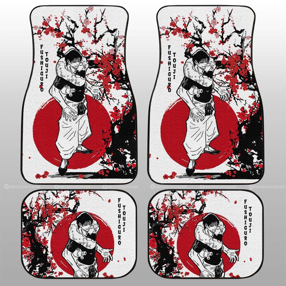 Toji Fushiguro Car Floor Mats Custom Japan Style Car Accessories - Gearcarcover - 2
