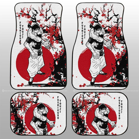 Toji Fushiguro Car Floor Mats Custom Japan Style Car Accessories - Gearcarcover - 2