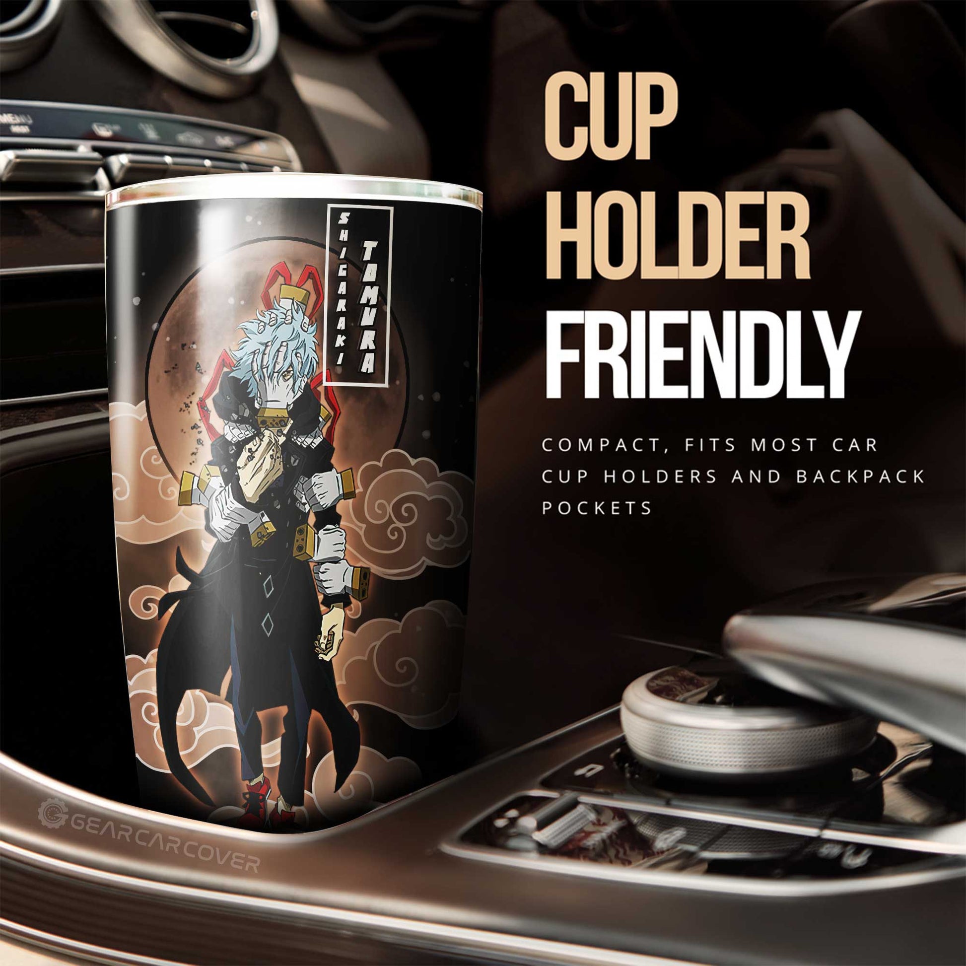 Tomura Shigaraki Tumbler Cup Custom Car Interior Accessories - Gearcarcover - 2