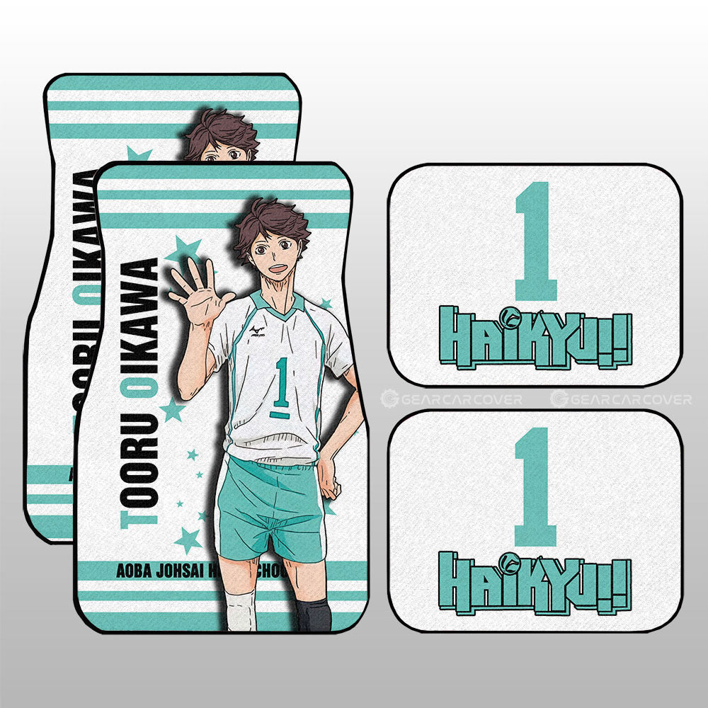 Tooru Oikawa Car Floor Mats Custom Car Accessories - Gearcarcover - 3