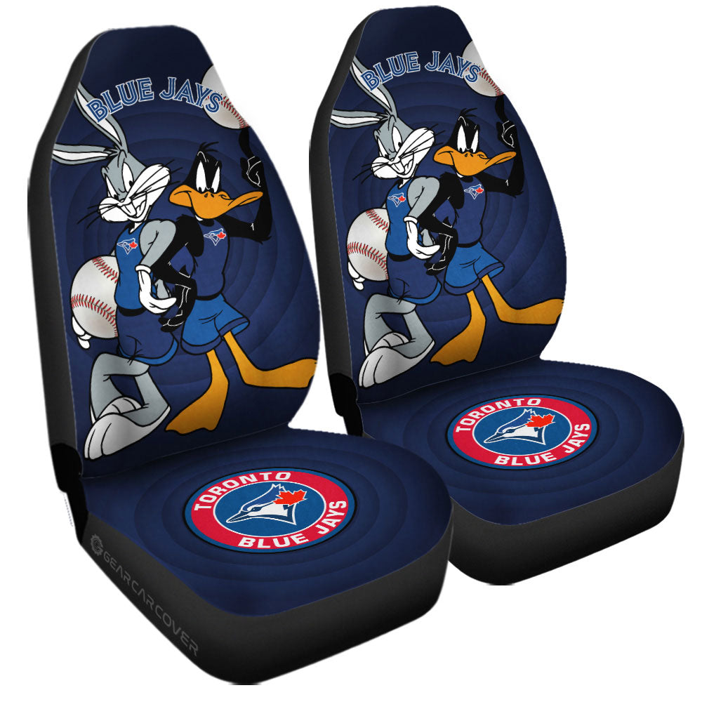 Toronto Blue Jays Car Seat Covers Custom Car Accessories - Gearcarcover - 3