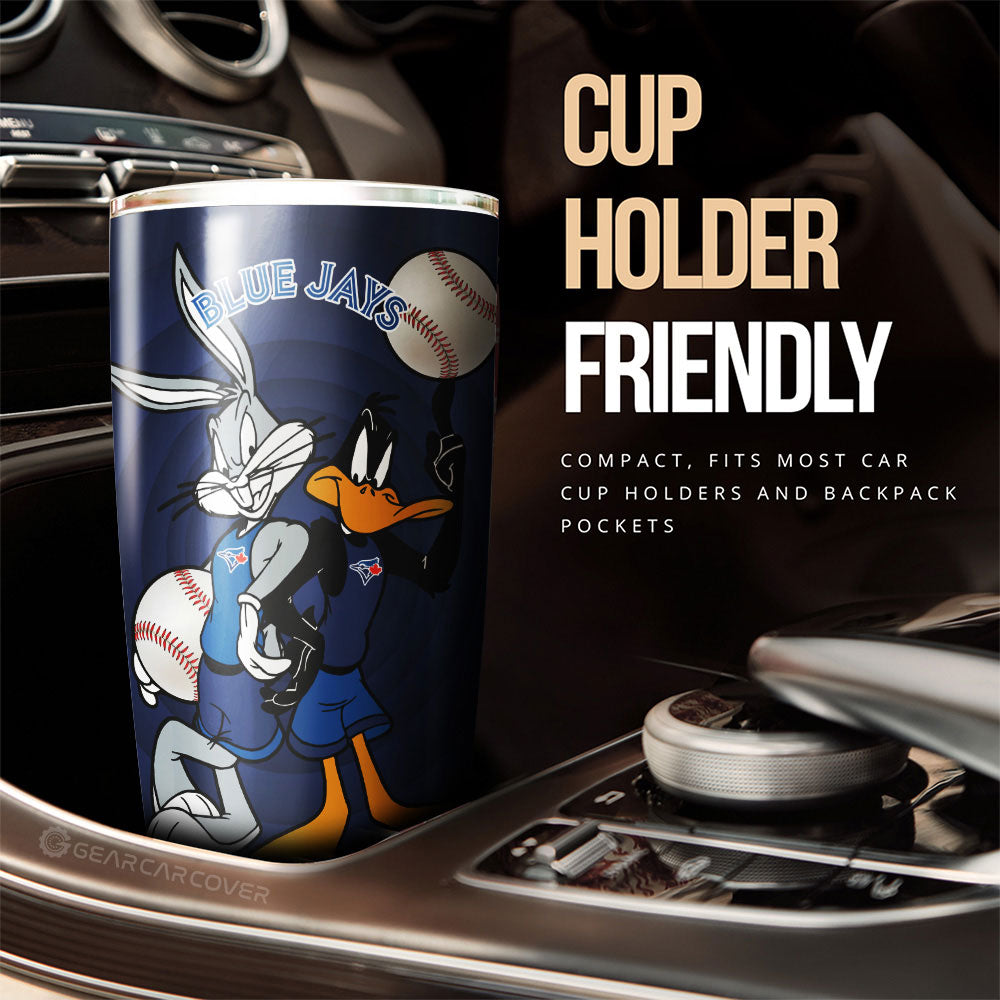 Toronto Blue Jays Tumbler Cup Custom Car Accessories - Gearcarcover - 3