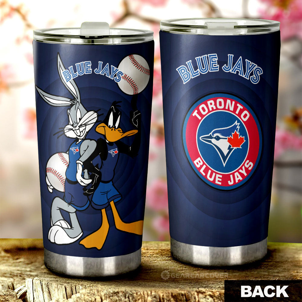 Toronto Blue Jays Tumbler Cup Custom Car Accessories - Gearcarcover - 1