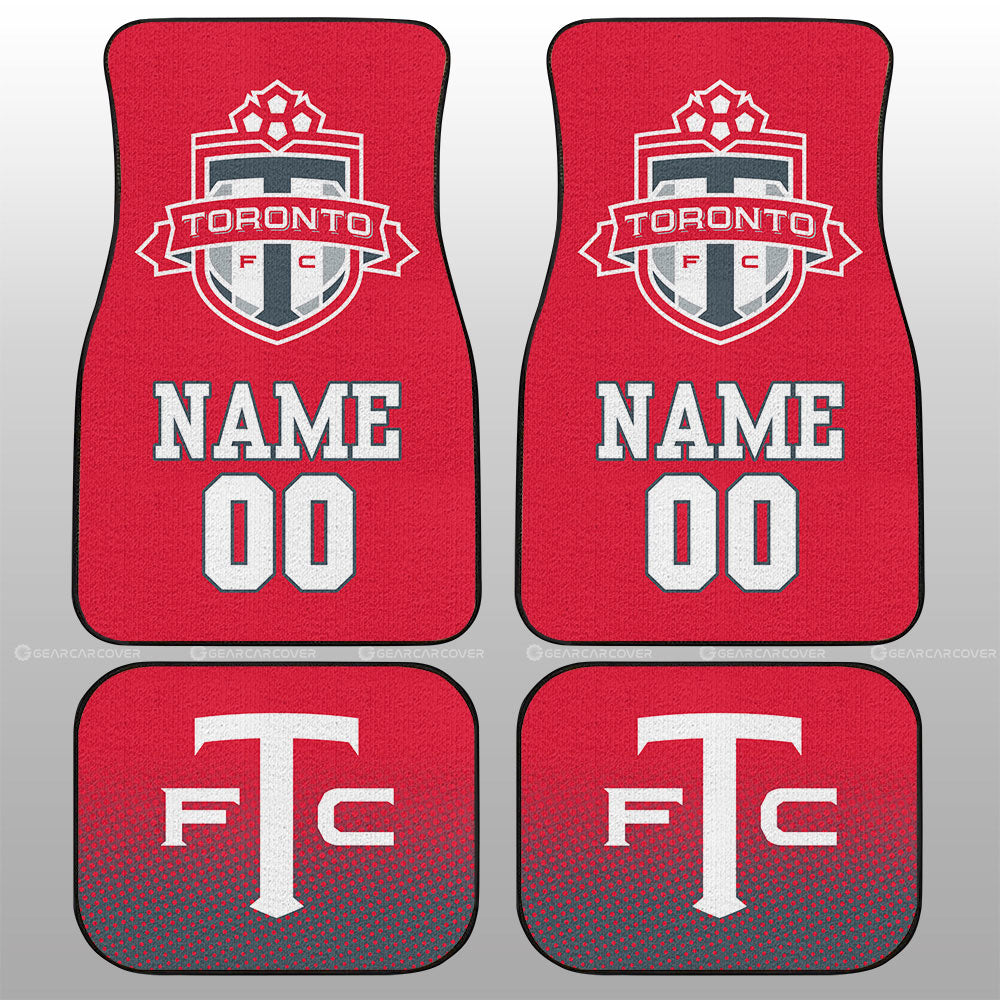 Toronto FC Car Floor Mats Sporty Team Collection - Gearcarcover - 1