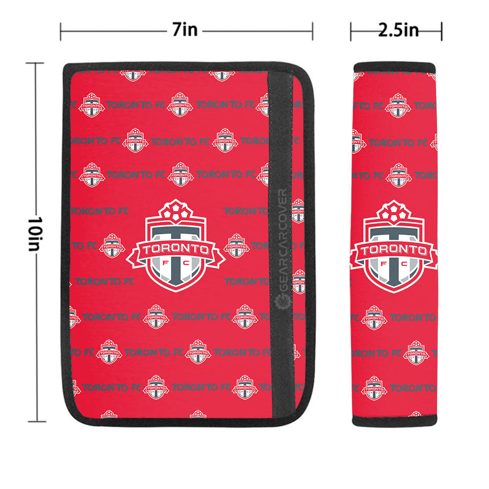 Toronto FC Seat Belt Covers Sporty Team Collection - Gearcarcover - 1