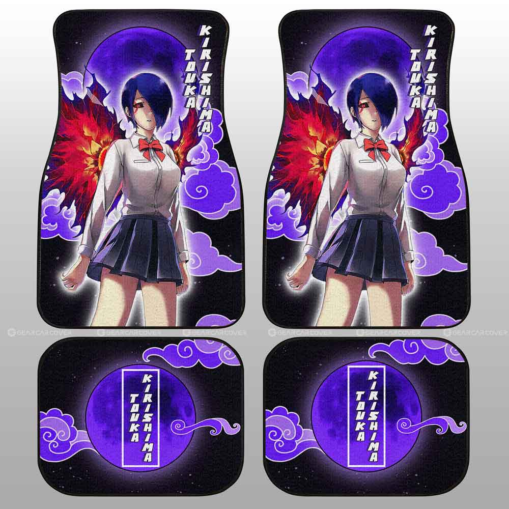 Touka Kirishima Car Floor Mats Custom Car Accessoriess - Gearcarcover - 2