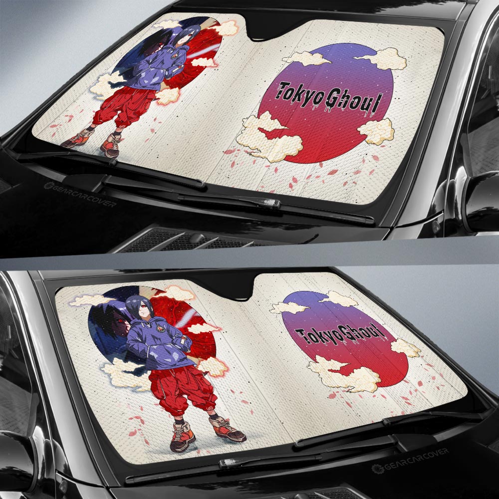 Touka Kirishima Car Sunshade Anime Collection - Gearcarcover - 2
