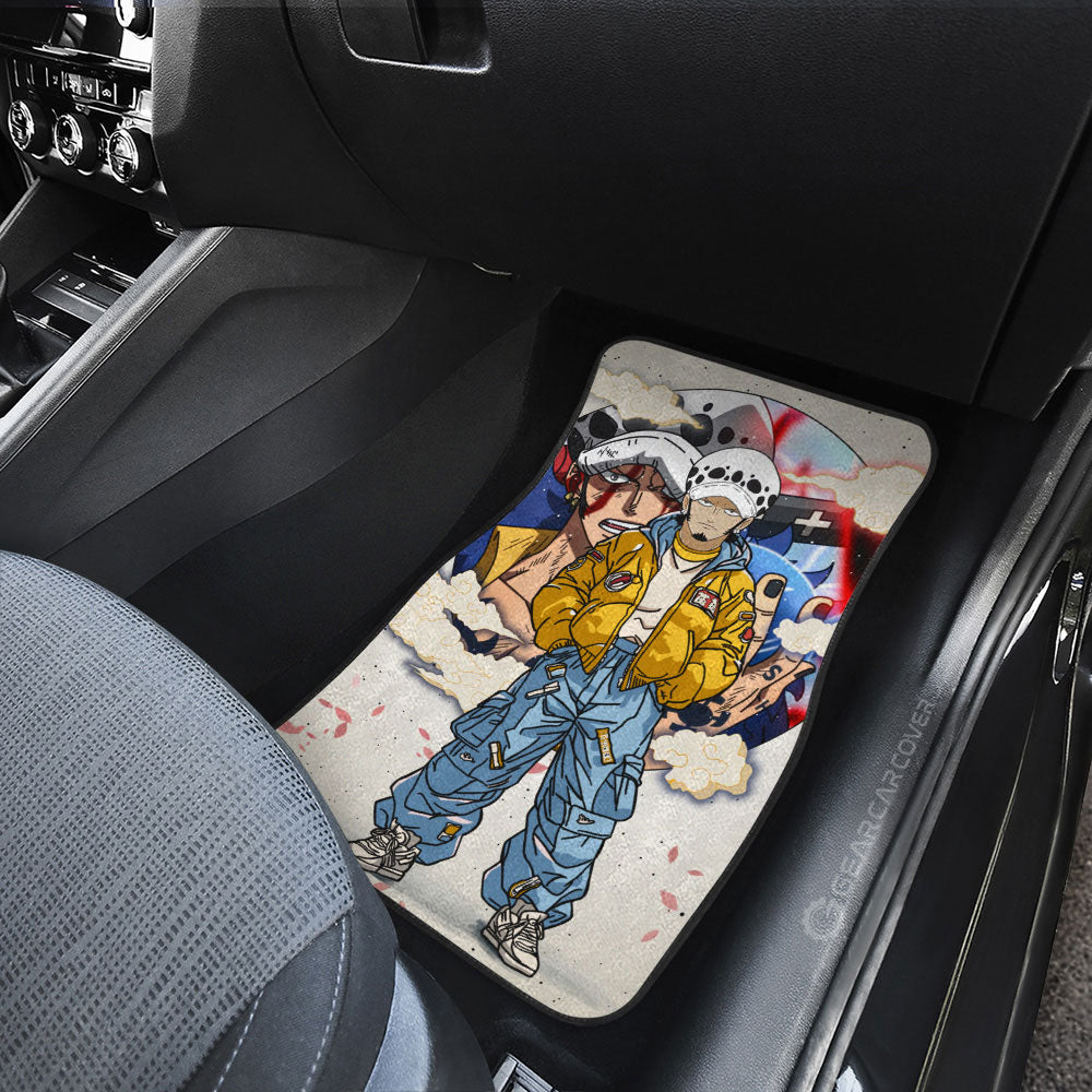 Trafalgar Law Car Floor Mats Anime Collection - Gearcarcover - 3
