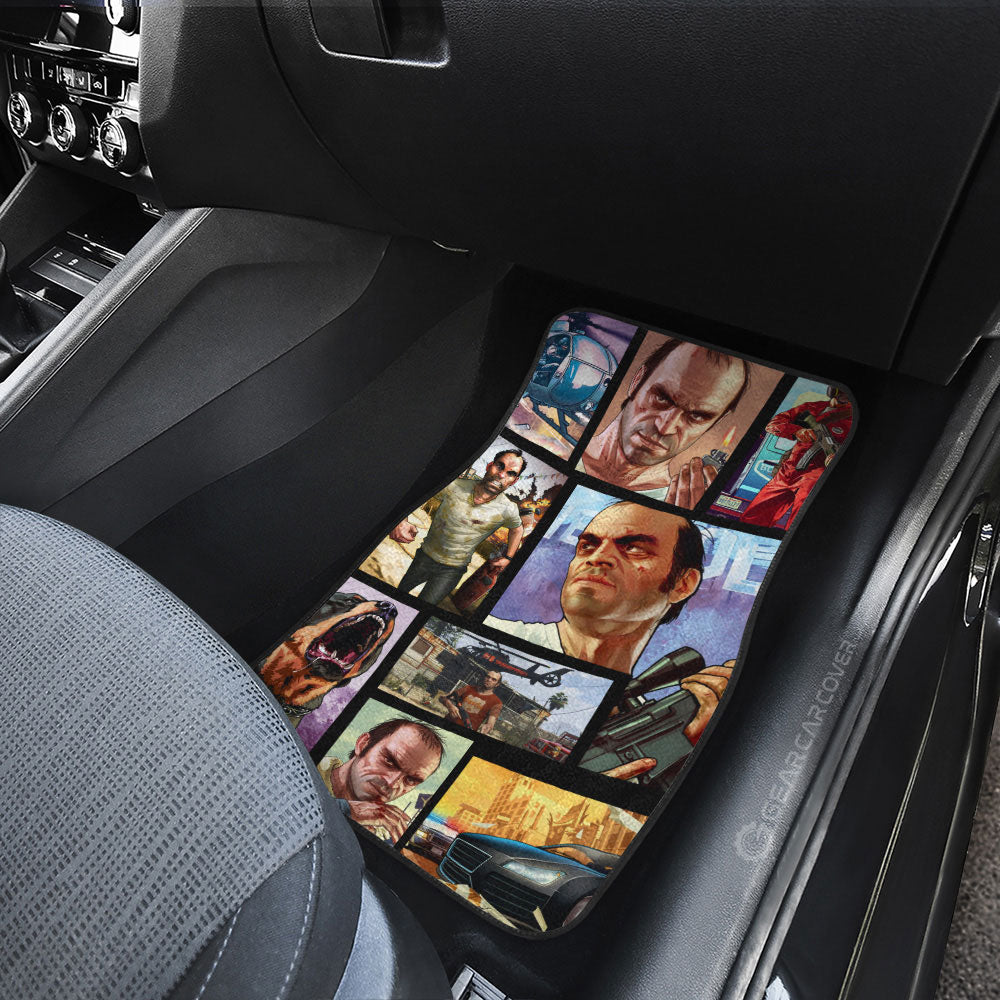 Trevor Philips Car Floor Mats Custom Car Accessories - Gearcarcover - 3