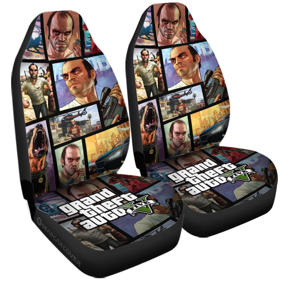Trevor Philips Car Seat Covers Custom Car Accessories - Gearcarcover - 3