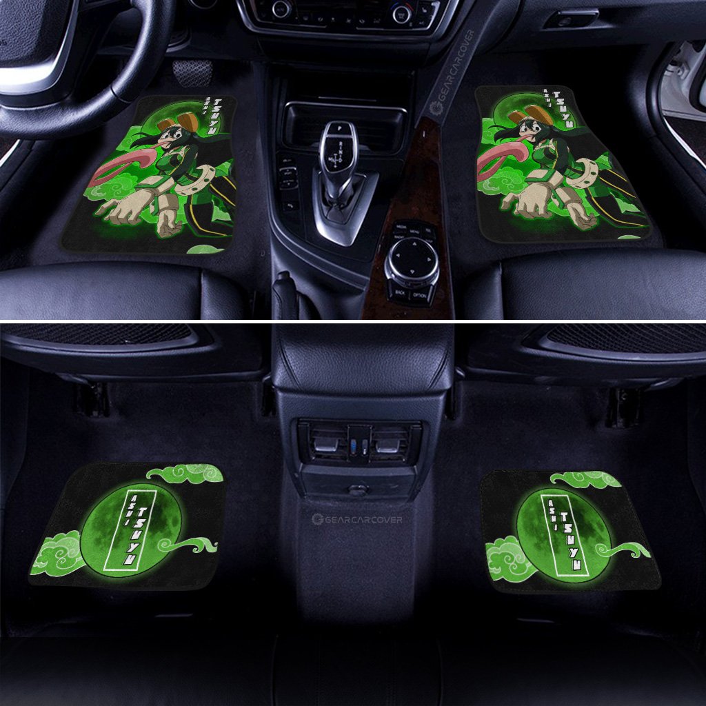 Tsuyu Asui Car Floor Mats Custom Car Interior Accessories - Gearcarcover - 3