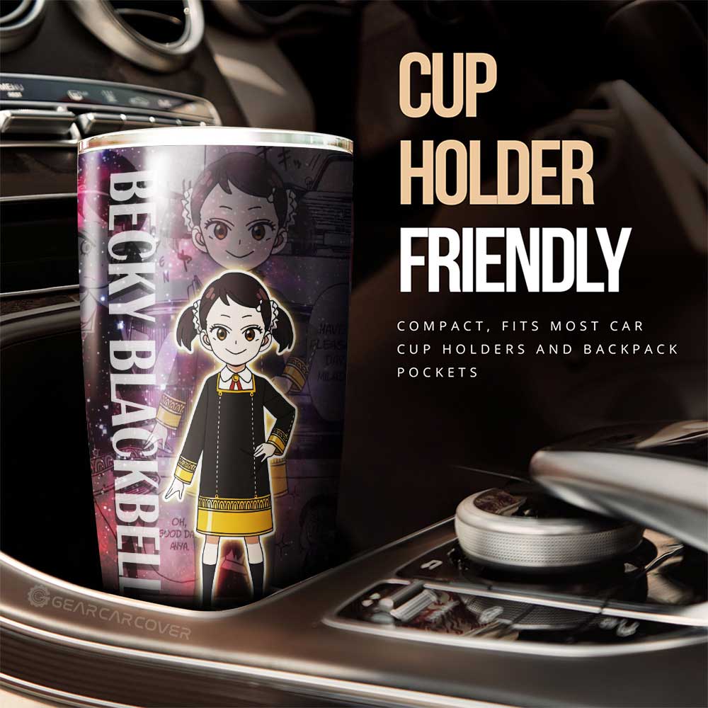 Tumbler Cup Custom Becky Blackbell Galaxy Style Car Accessories - Gearcarcover - 2