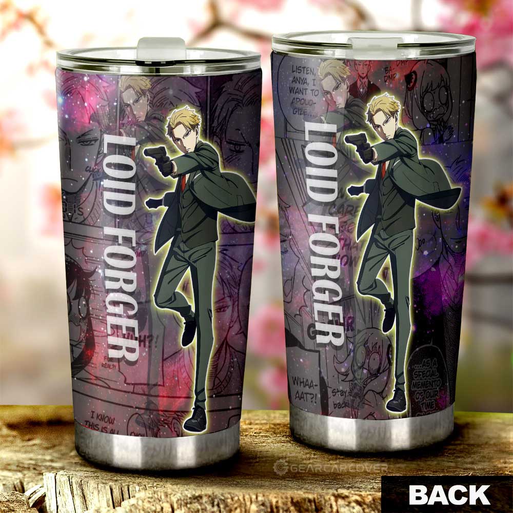 Tumbler Cup Custom Loid Forger Galaxy Style Car Accessories - Gearcarcover - 3