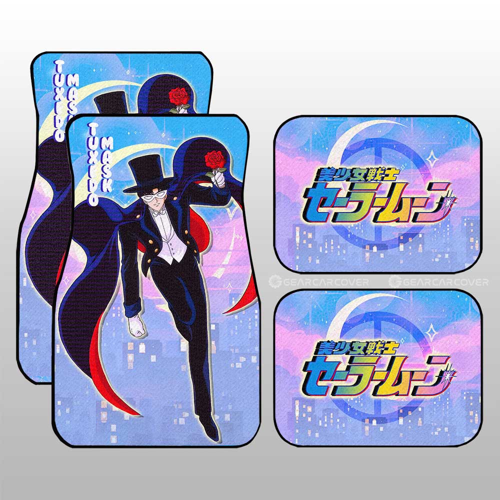 Tuxedo Mask Car Floor Mats Custom Car Accessories - Gearcarcover - 3