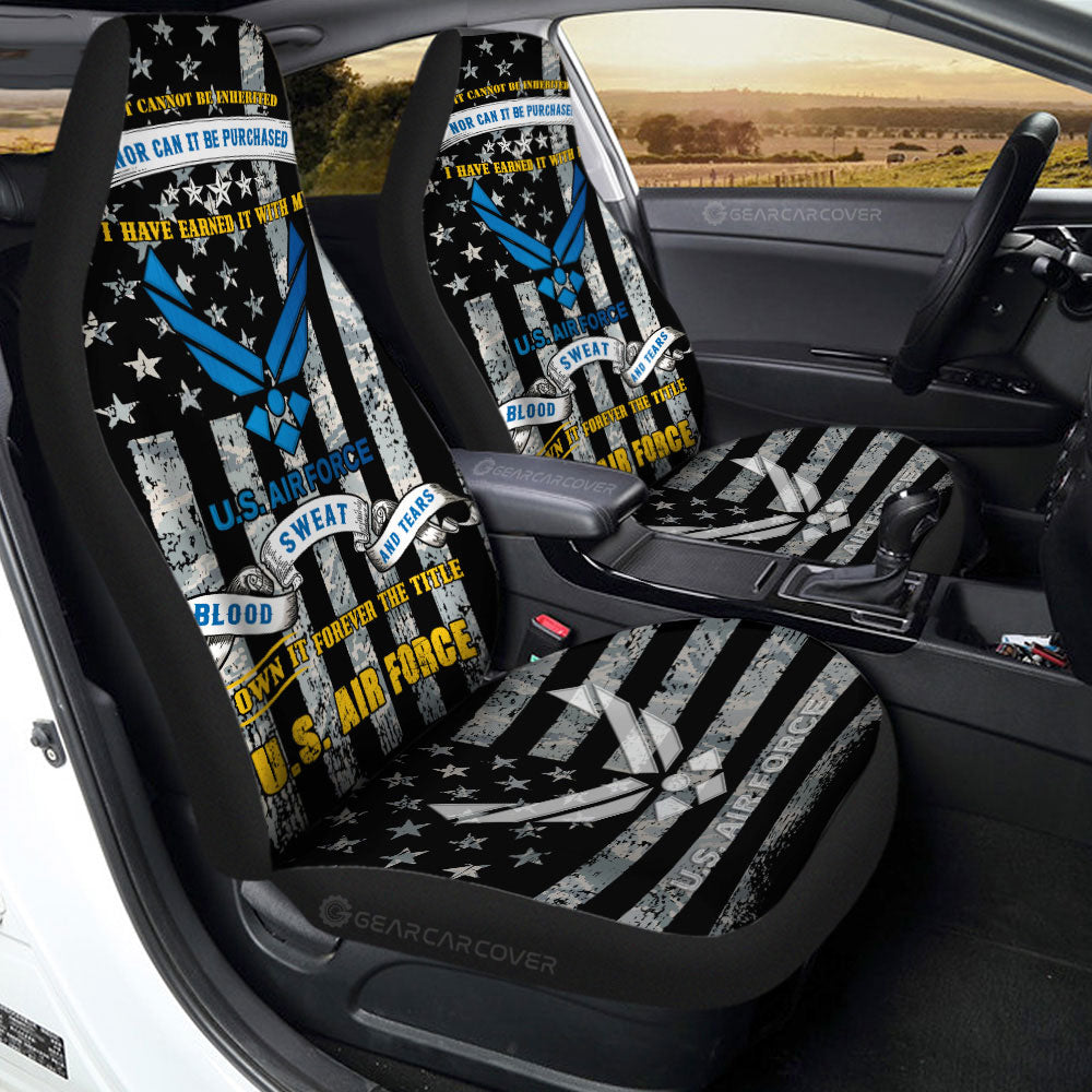 US Air Force Car Seat Covers Custom Car Accessories - Gearcarcover - 2