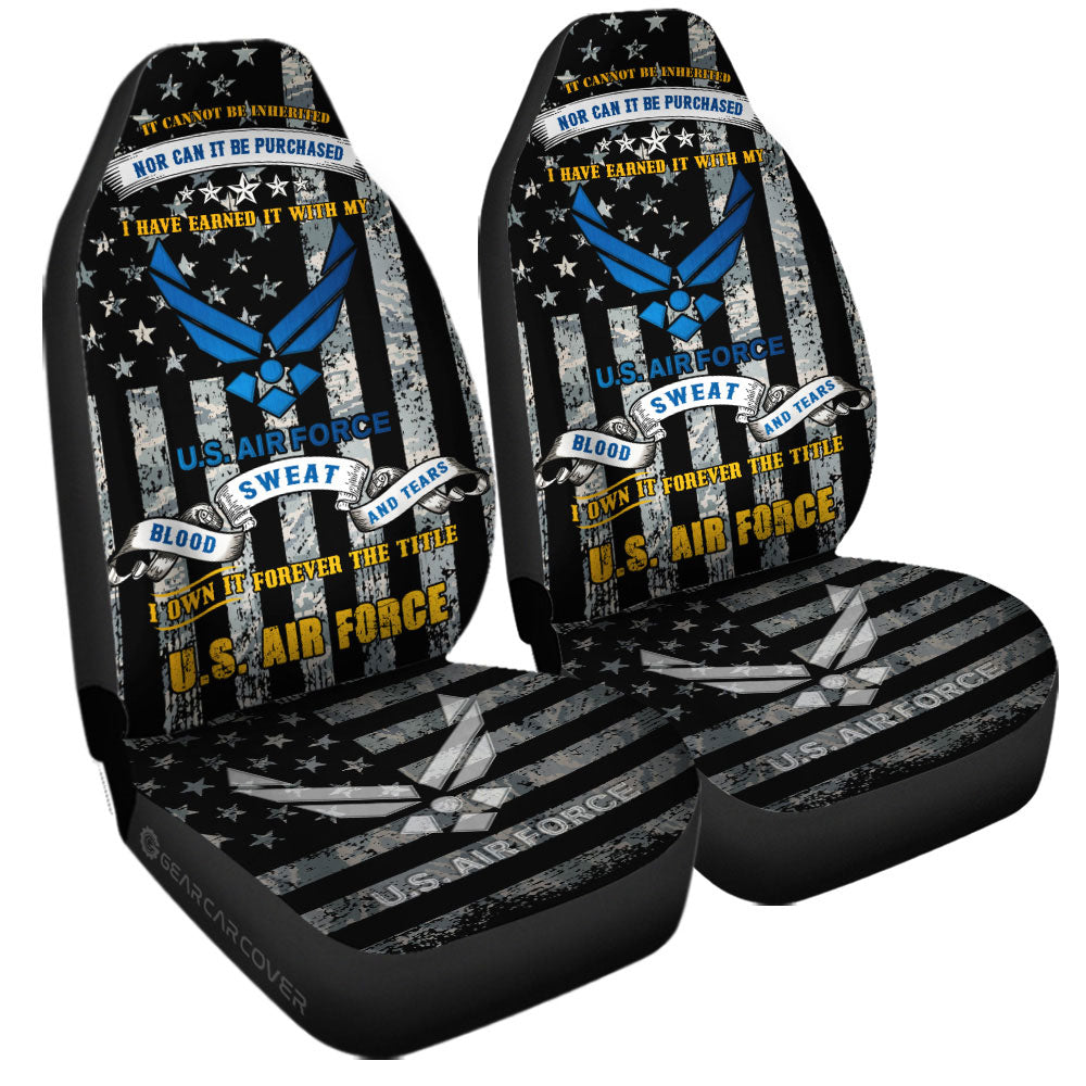 US Air Force Car Seat Covers Custom Car Accessories - Gearcarcover - 3