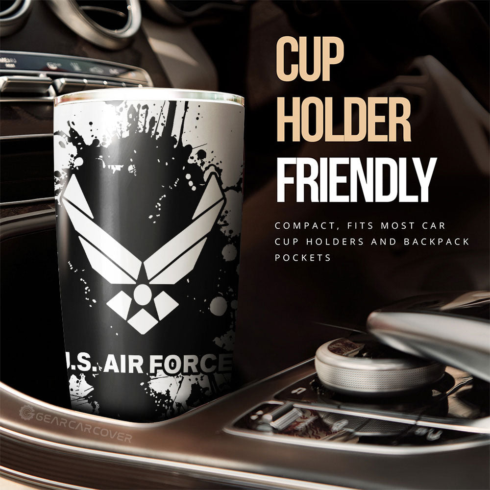 US Air Force Tumbler Cup Custom Car Accessories - Gearcarcover - 3