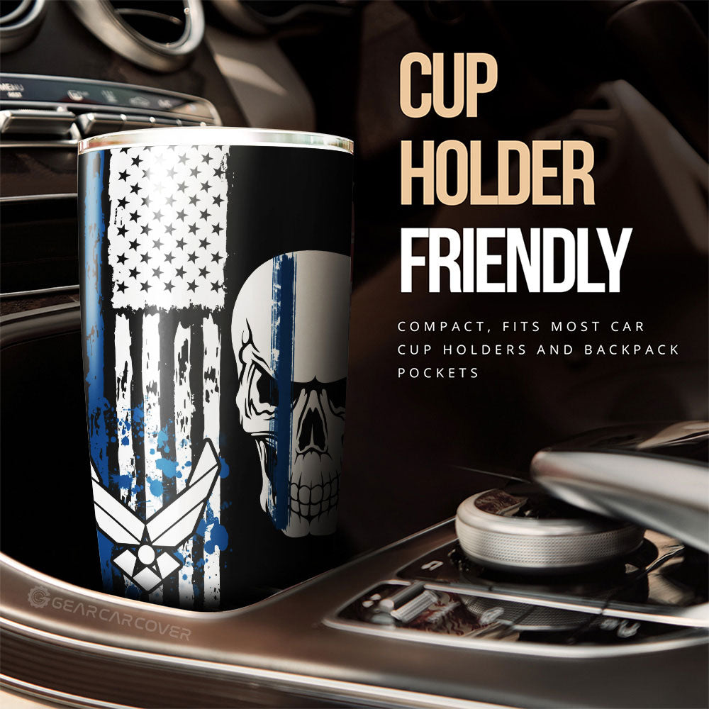 US Air Force Tumbler Cup Custom Car Accessories - Gearcarcover - 3