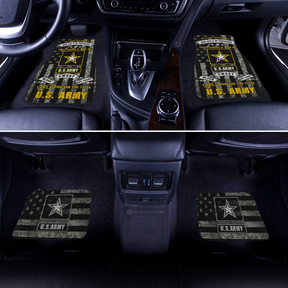 US Army Car Floor Mats Custom Car Accessories - Gearcarcover - 2