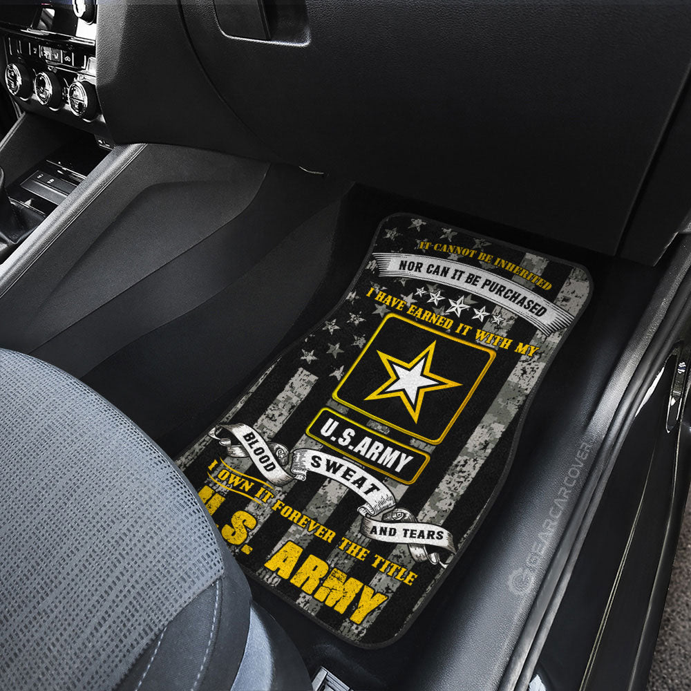 US Army Car Floor Mats Custom Car Accessories - Gearcarcover - 3