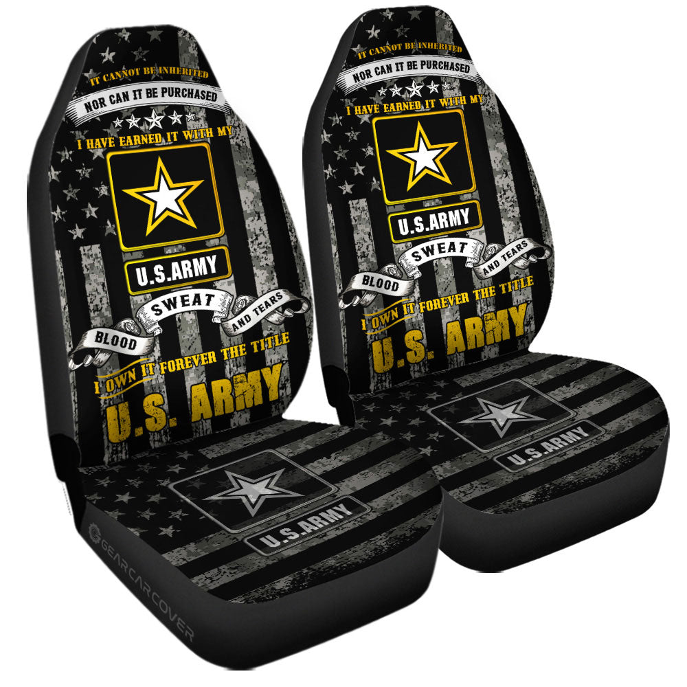 US Army Car Seat Covers Custom Car Accessories - Gearcarcover - 3