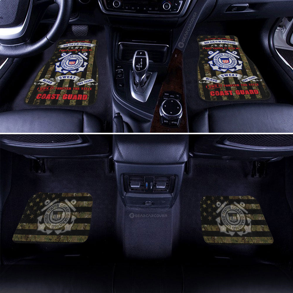 US Coast Guard Car Floor Mats Custom Car Accessories - Gearcarcover - 2