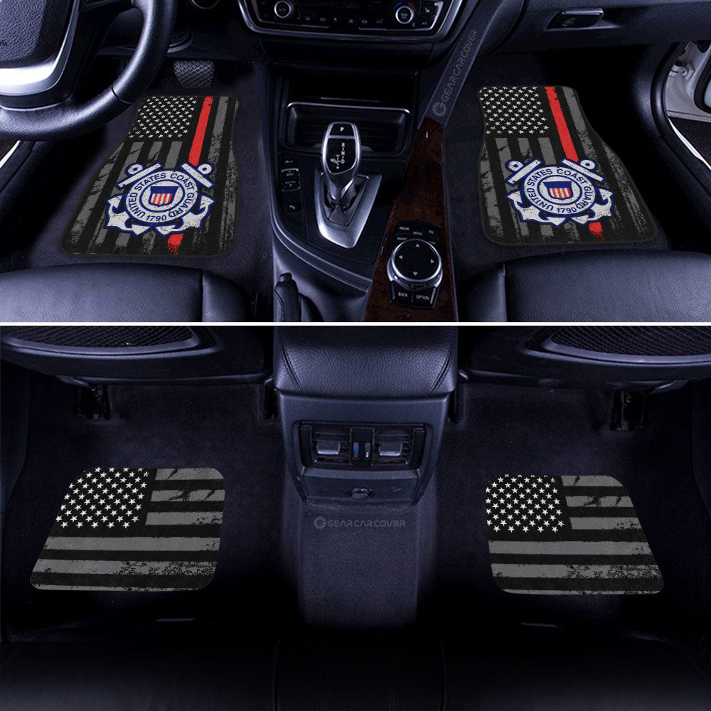 US Coast Guard Car Floor Mats Custom Car Accessories - Gearcarcover - 2