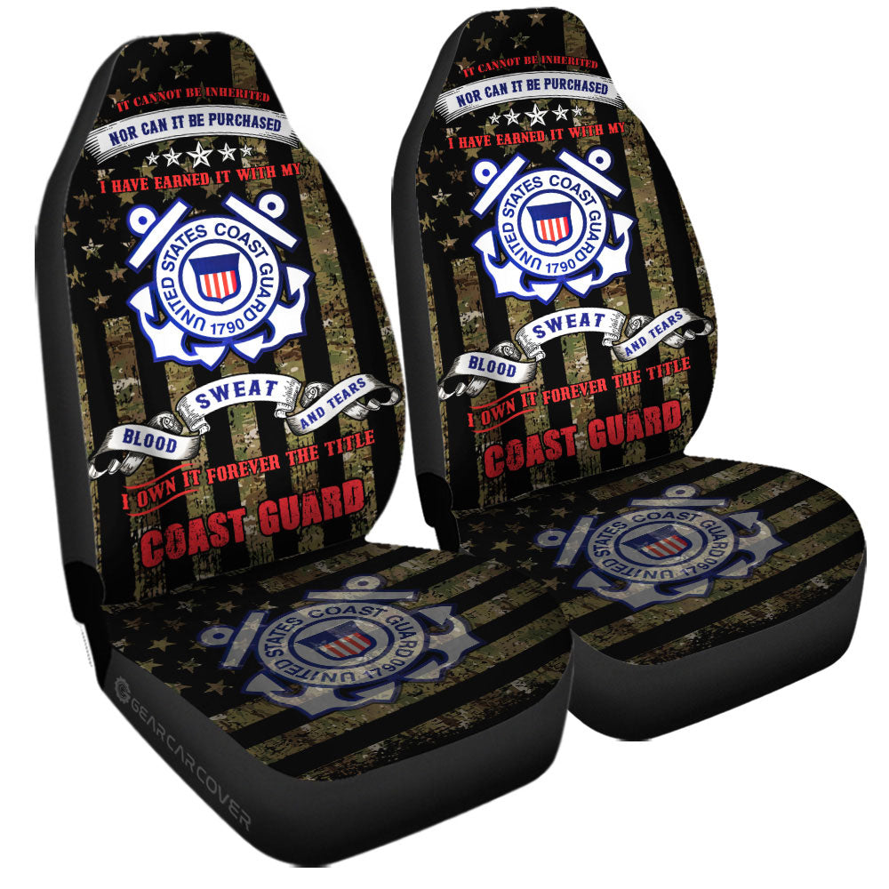 US Coast Guard Car Seat Covers Custom Car Accessories - Gearcarcover - 3