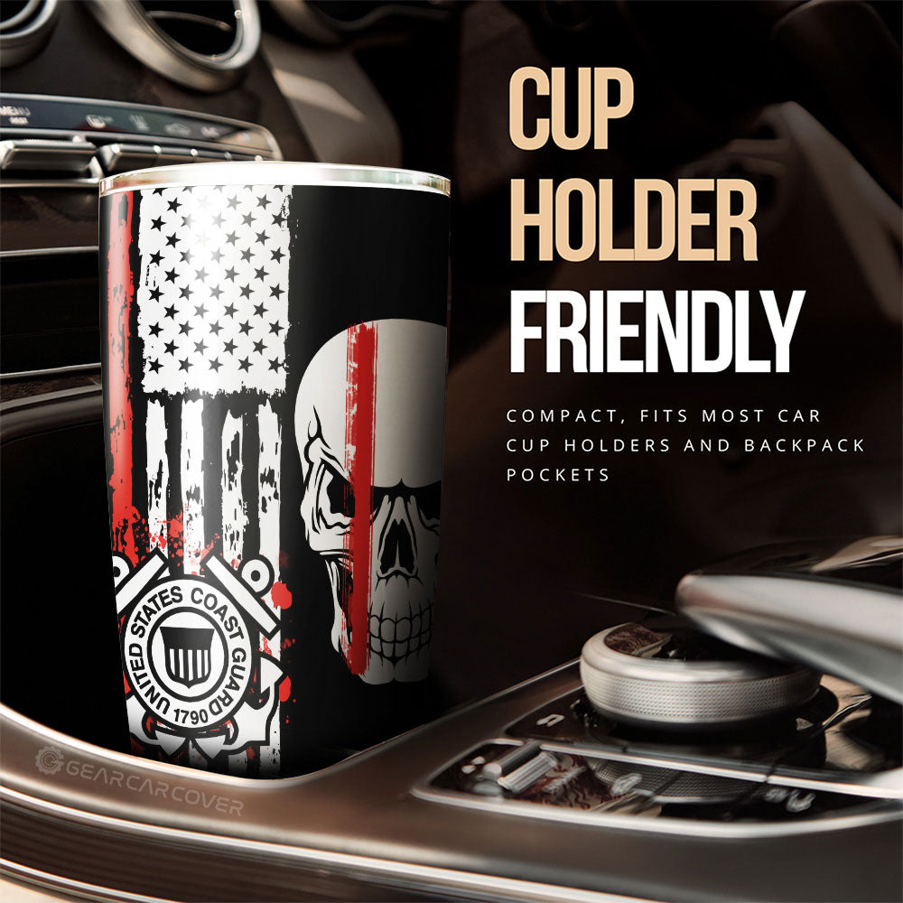 US Coast Guard Tumbler Cup Custom Car Accessories - Gearcarcover - 3