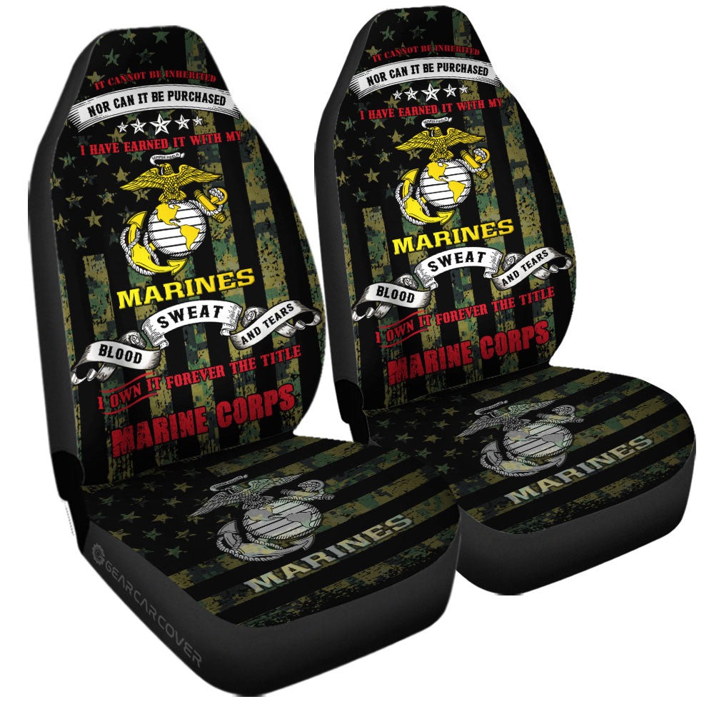 US Marine Corps Car Seat Covers Custom Car Accessories - Gearcarcover - 3