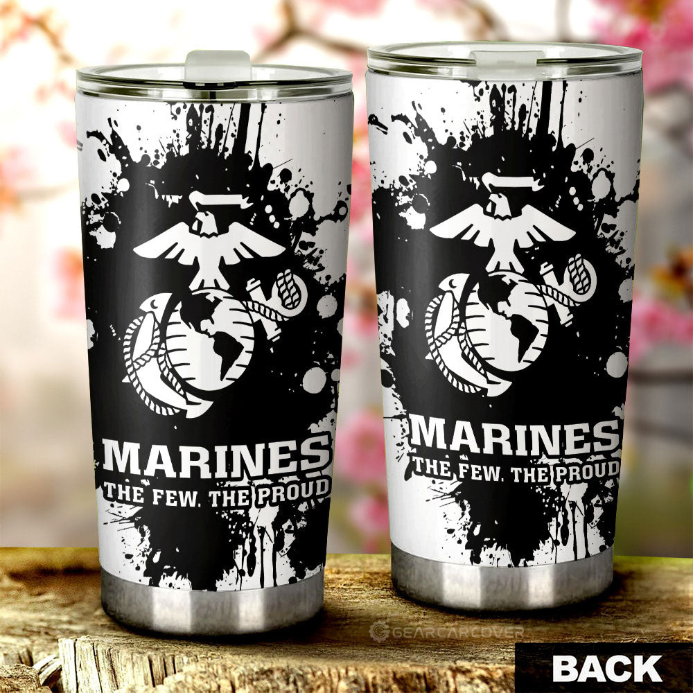 US Marine Corps Tumbler Cup Custom Car Accessories - Gearcarcover - 2