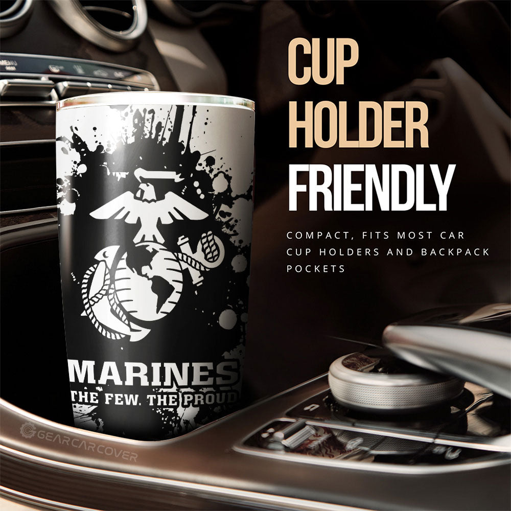 US Marine Corps Tumbler Cup Custom Car Accessories - Gearcarcover - 3
