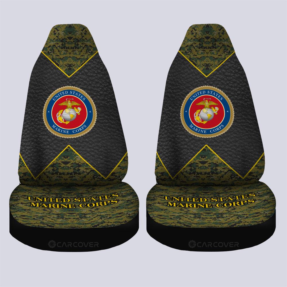 US Military Marine Corps Car Seat Covers Custom Car Accessories - Gearcarcover - 4
