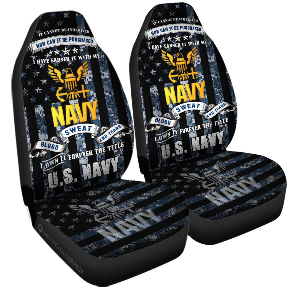 US Navy Car Seat Covers Custom Car Accessories - Gearcarcover - 3