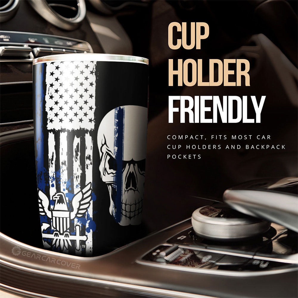 US Navy Tumbler Cup Custom Car Accessories - Gearcarcover - 3