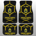 U.S Army Veterans Car Floor Mats Custom US Military Car Accessories - Gearcarcover - 2