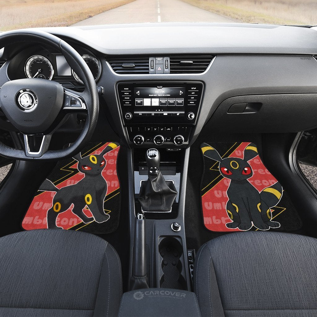 Umbreon Car Floor Mats Custom Anime Car Interior Accessories - Gearcarcover - 3