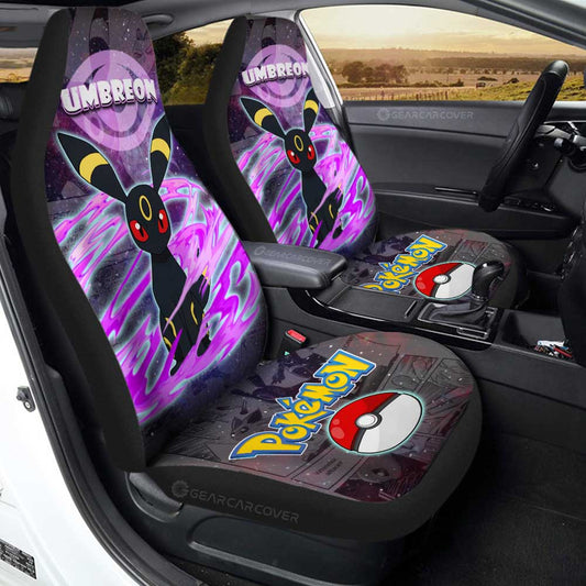 Umbreon Car Seat Covers Custom Anime Galaxy Manga Style - Gearcarcover - 1