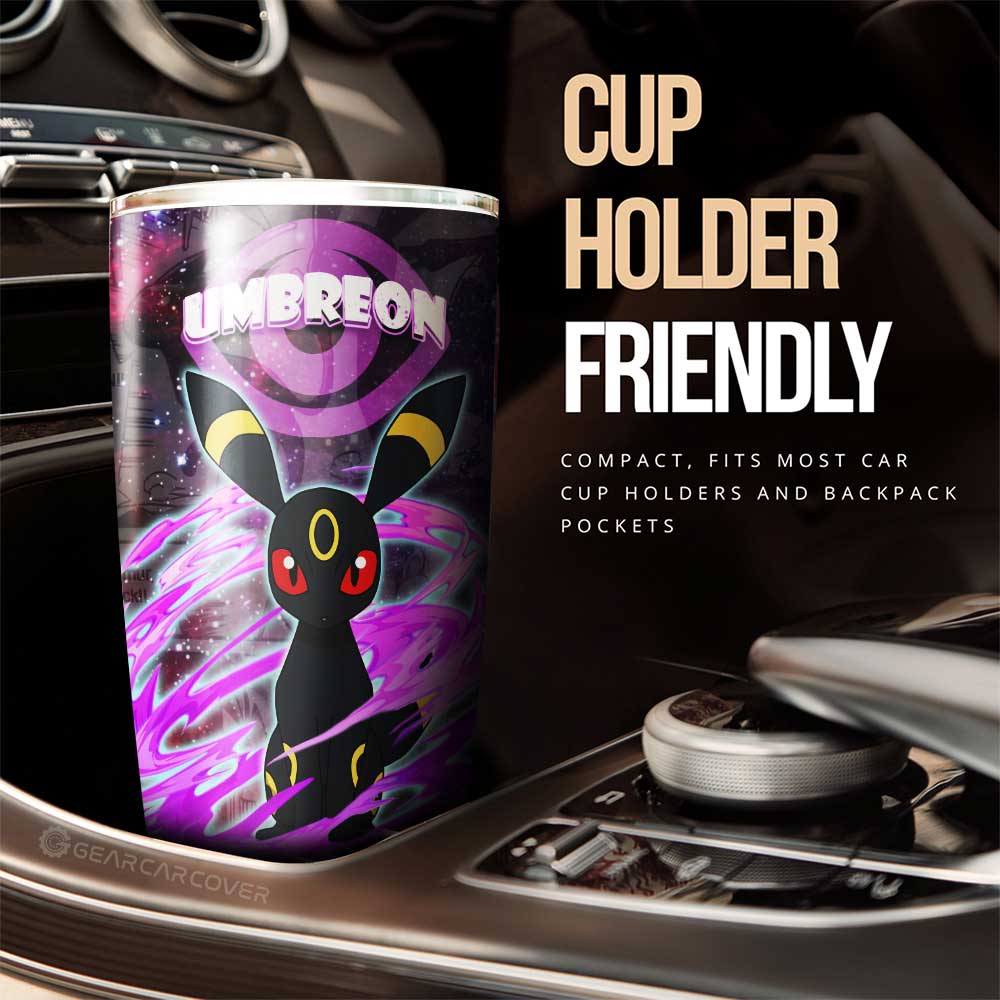 Umbreon Tumbler Cup Custom Anime Galaxy Manga Style - Gearcarcover - 2