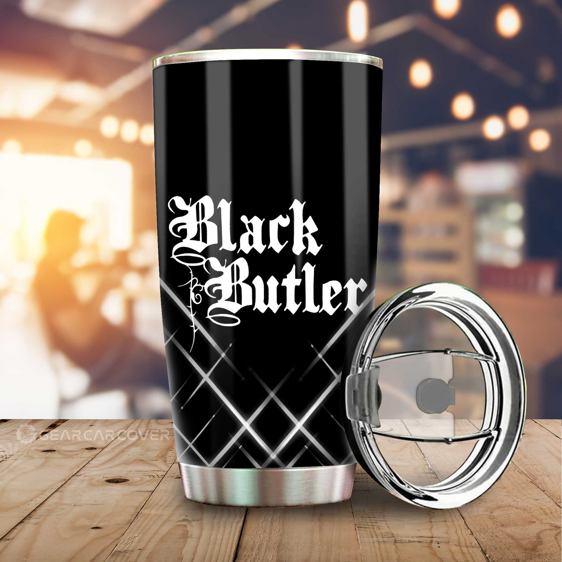 Undertaker Tumbler Cup Custom Black Butler Car Accessories - Gearcarcover - 2