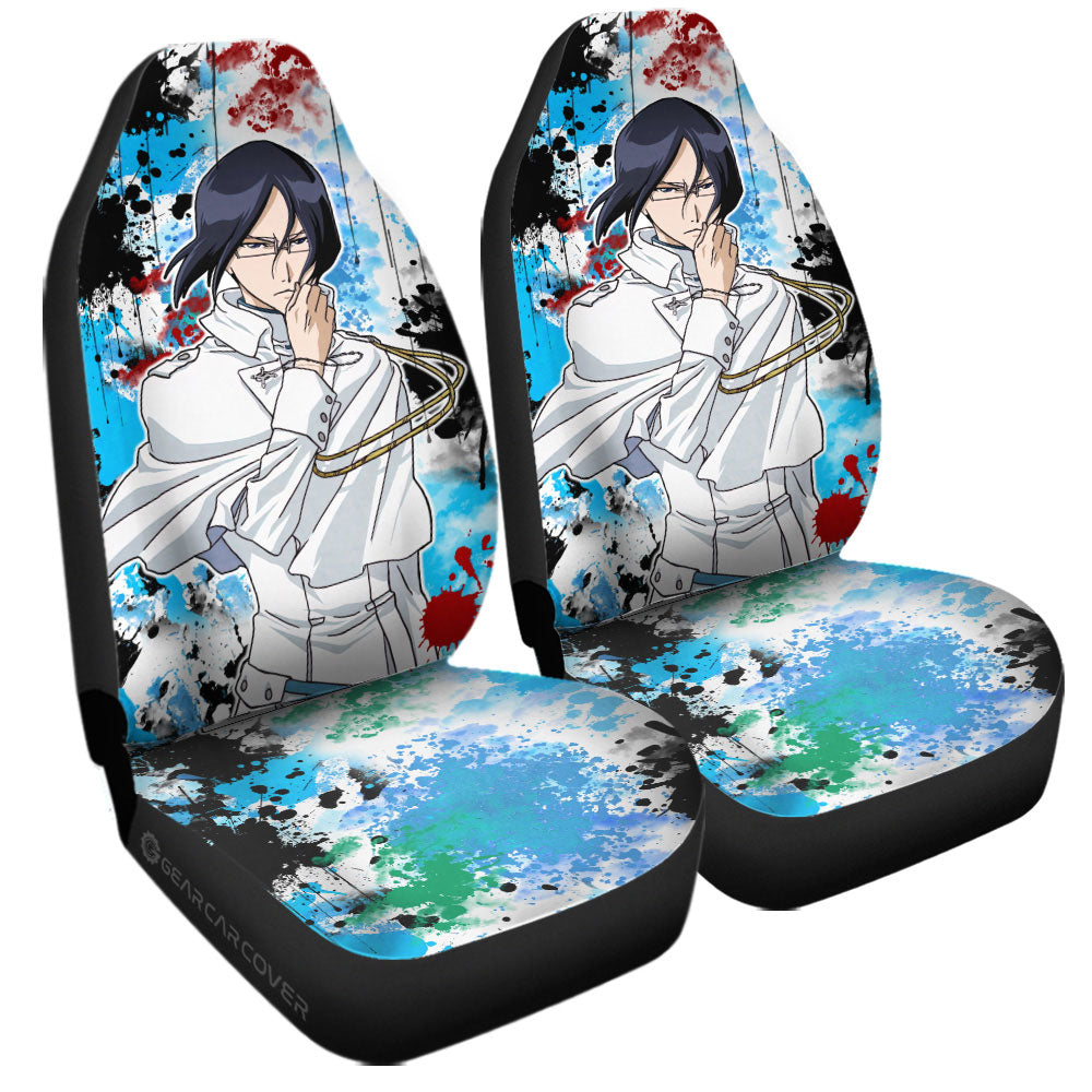 Uryu Ishida Car Seat Covers Custom Car Accessories - Gearcarcover - 3