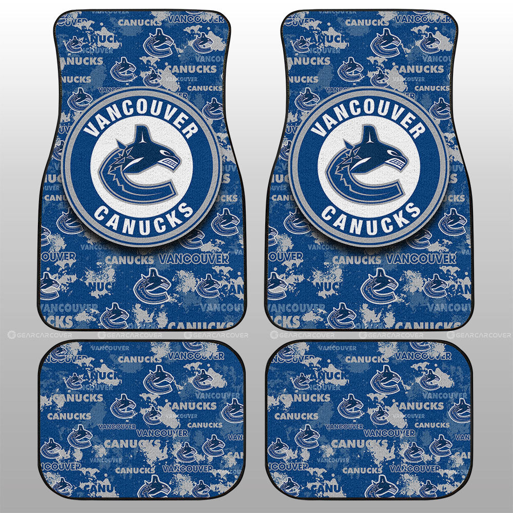 Vancouver Canucks Car Floor Mats Custom Car Accessories - Gearcarcover - 1