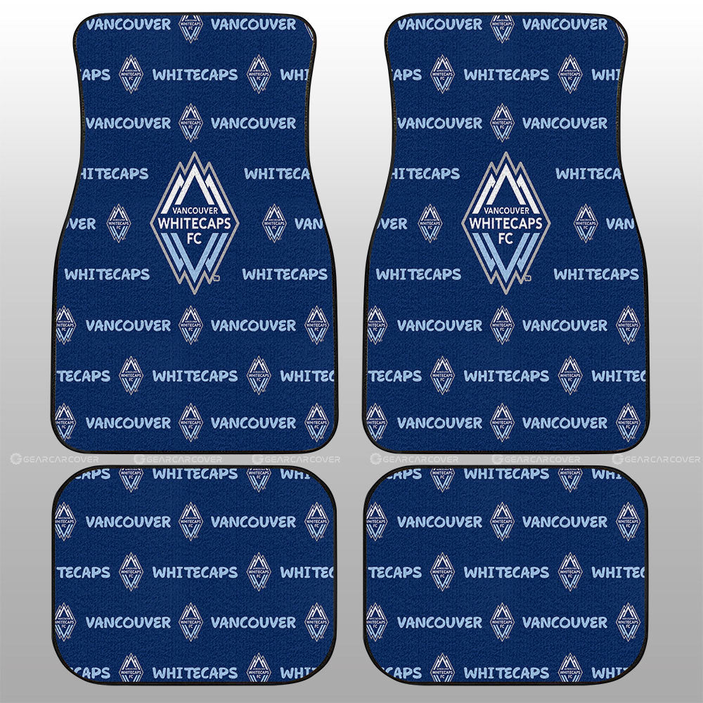 Vancouver Whitecaps FC Car Floor Mats Sporty Team Collection - Gearcarcover - 1