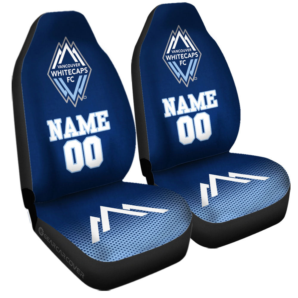 Vancouver Whitecaps FC Car Seat Covers Sporty Team Collection - Gearcarcover - 3